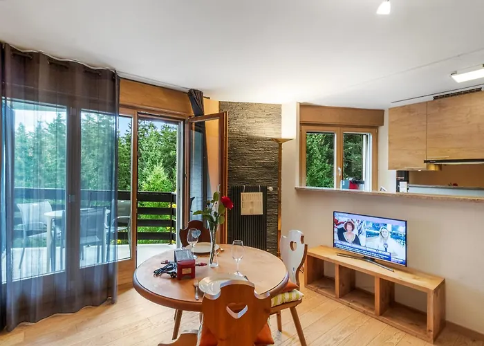 Chaleureux Studio Avec Vue Sur Les Montagnes Lägenhet Crans-Montana