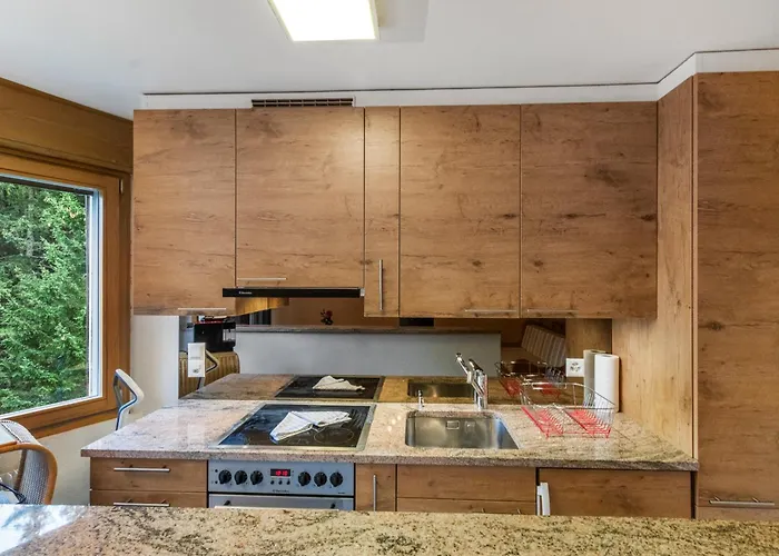 Lägenhet Chaleureux Studio Avec Vue Sur Les Montagnes Crans-Montana