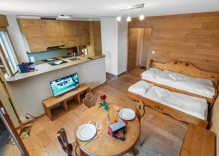 Lägenhet Chaleureux Studio Avec Vue Sur Les Montagnes *